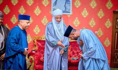 MAAUN President Pays Condolence Visit to Emir of Kano Over Demise of Galadiman Kano