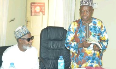 Federal Polytechnic Damaturu Receives Yobe State Focal Person on Tertiary Education