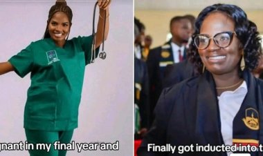 Expectant Mother Excels as Top Graduate of Medical School, Fulfilling Her Dream of Becoming a Doctor
