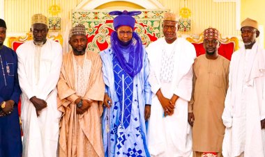 Sa'adu Zungur University Pays Sallah Homage to Emir of Jama'are