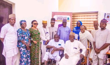 Gombe State Disability Commission Pays Courtesy Visit to GSU Acting Vice-Chancellor