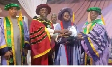 Meet Dr. Ashiru Aminat Benya who bags First class from the Faculty of Veterinary Medicine, UDUS