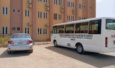 UDUS Management Gives HOD Official Vehicle, Provides Bus for Clinical Posting