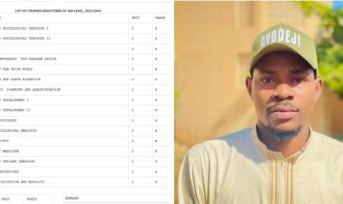 UDUS Alumnus Ahmad Mashood Overcomes Adversity to Achieve Academic Success