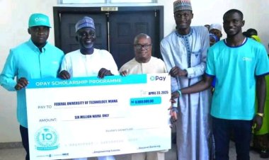 OPAY Awards N6 Million Scholarship to 20 FUTMINNA Students