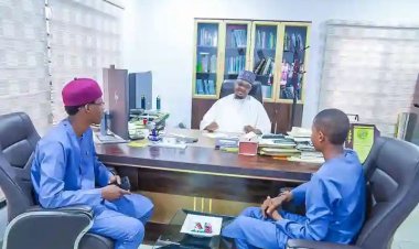 Professor Pantami Meets with Khalifa Aminu, Young Kano Inventor
