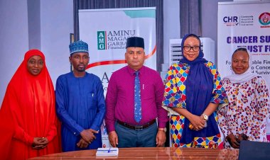 Maryam Abacha American University President Pays Courtesy Visit to Aminu Magashi Garba Foundation