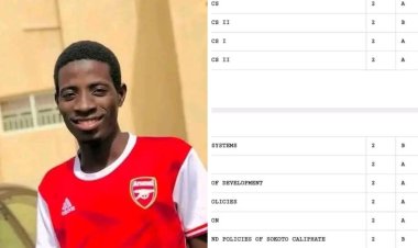 Meet Yusuf Taiye, Graduated from Usman Dan Fodio University with 4.49 CGPA, Department Of Economics