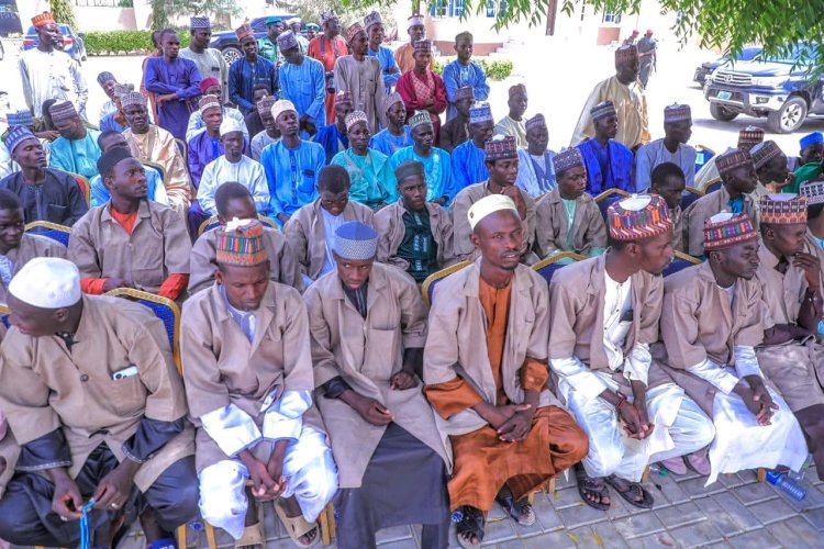 Zulum presents working tools to 150 almajirai trained in vocational skills