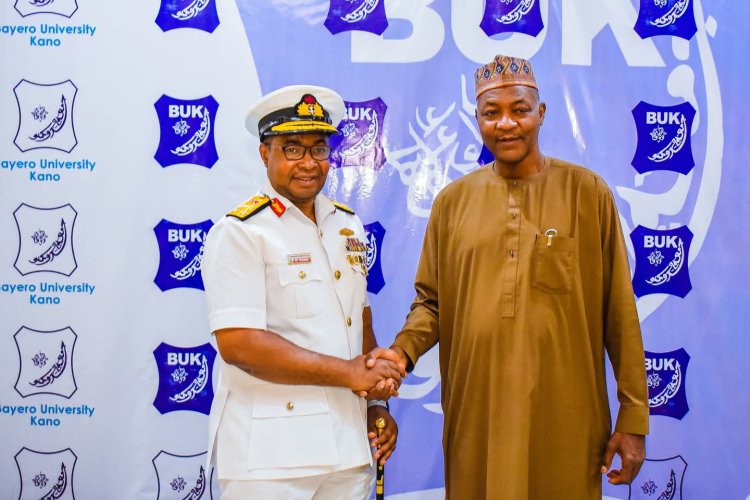 BUK, Nigerian Navy Deepen Collaboration on Training and Security