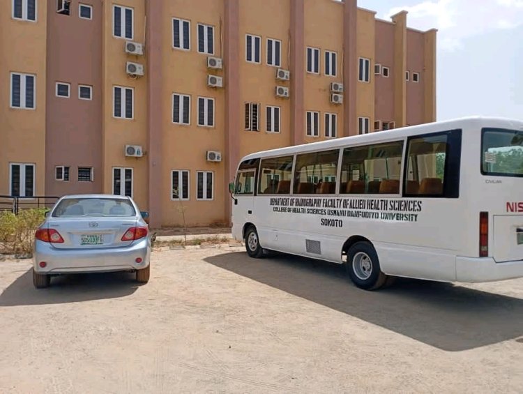 UDUS Management Gives HOD Official Vehicle, Provides Bus for Clinical Posting