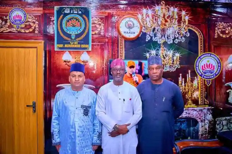 Kano State Commissioner of Finance Strengthens Ties with Maryam Abacha American University