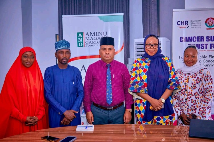 Maryam Abacha American University President Pays Courtesy Visit to Aminu Magashi Garba Foundation
