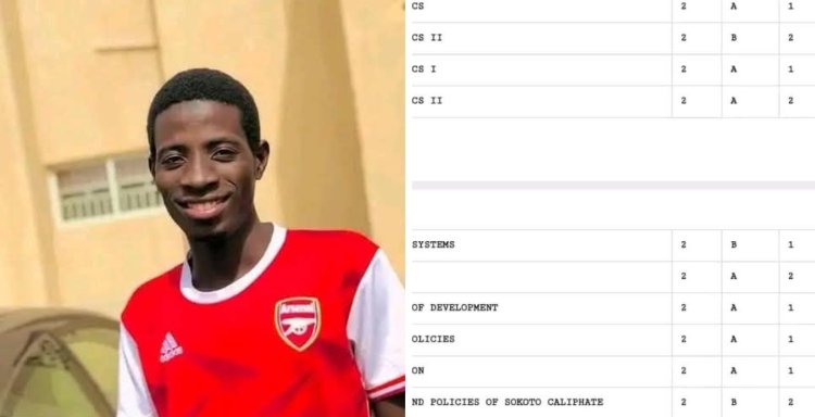 Meet Yusuf Taiye, Graduated from Usman Dan Fodio University with 4.49 CGPA, Department Of Economics