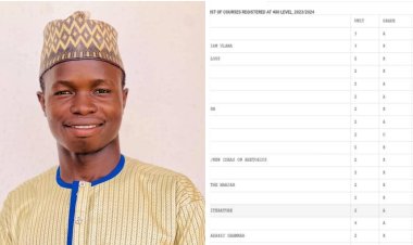 Meet UDUS Student Abdulqodir Ridwan Who Graduate With 4.52 CGPA In Arabic