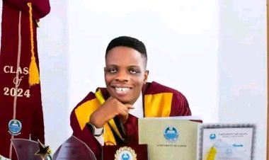 UNILAG 5.0 CGPA Graduate Samuel Badekale Shares Secrets to Achieving Perfect CGPA