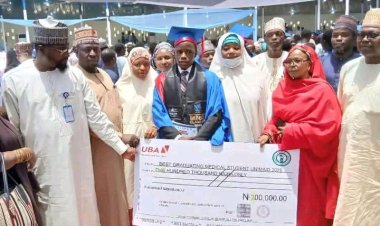 Dr. Abubakar Alhaji Musa Emerges Best Graduating Student in Faculty of Medical Sciences UNIMAID
