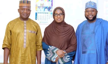 NSUK VC Prof. Sa’adatu Hassan Liman  Receives Outgoing and Newly Elected Alumni Executives