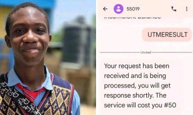 Meet Alabi Enoch Adetoluwa, who scored 371 in the 2025 JAMB