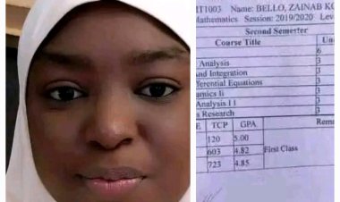Zainab Bello Makes History at ABU with Exceptional Academic Achievement