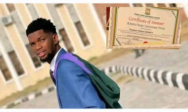 Kozeem Olaitan Hanafy Achieves Academic Excellence With First-Class at KWASU