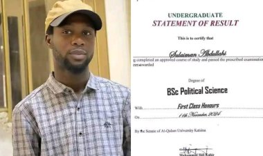 Meet Al-Qalam University Graduate Who Achieves 4.60 CGPA In Political Science