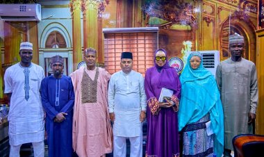 Aminu Magashi Garba Foundation paid a courtesy visit to Maryam Abacha American University of Nigeria