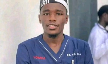 University of Maiduguri Congratulates Dr. Abubakar Alhaji Best Graduating MBBS Student