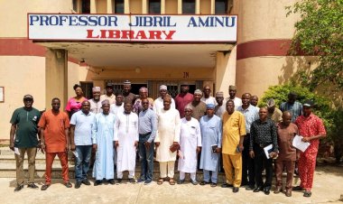 TETFUND Energy Audit Assessment Team Holds Exit Session at Library Conference Hall