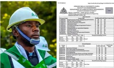ABU Graduate Naziru Halilu Achieves Remarkable CGPA in Agricultural & Bio-Resources Engineering