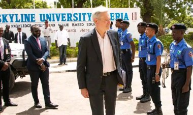 Skyline University Nigeria Hosts EU Ambassador Gautier Mignot