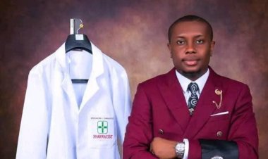 COOU Pharmacy Student Ikwuazom Emmanuel Chukwuemeka Achieves Academic Excellence With 4.93 CGPA