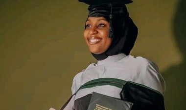 Kannywood Actress Fatima Hussain Celebrates Completetion Of HND Program