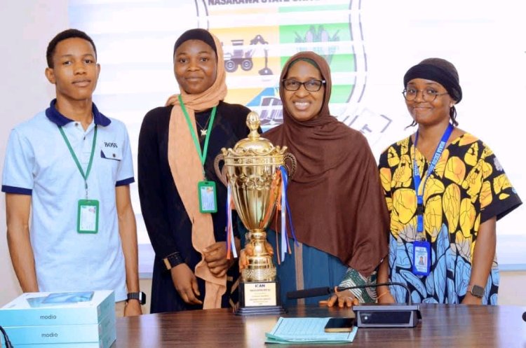 NSUK Students Win ICAN Accounting Week Quiz Competition