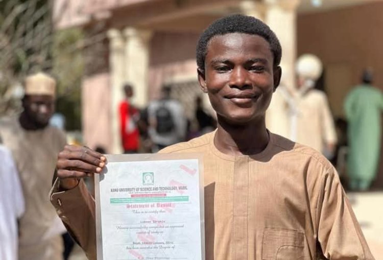 Aliko Dangote University Student Lukman Ibrahim Excels Academically with 4.84 CGPA