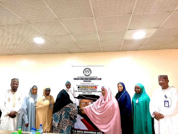 Khalifa Isyaku Rabiu University Congratulates New Professors