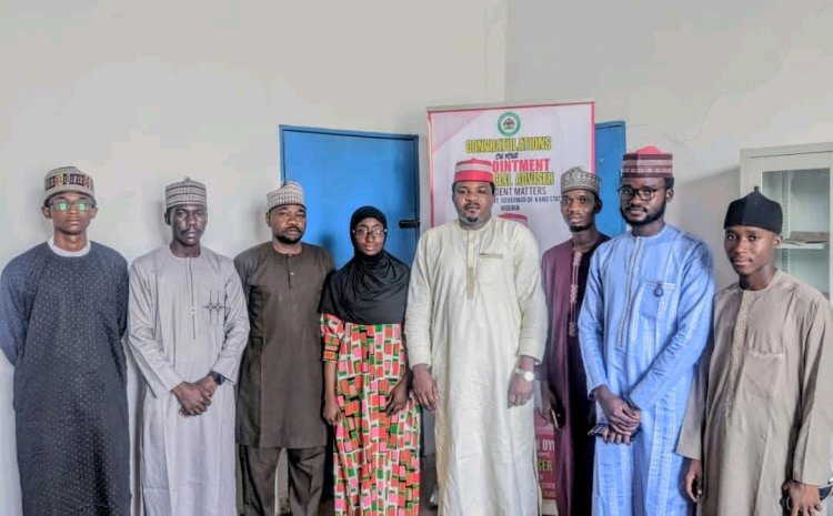 Student Leaders Meet with Kano State Governor's Special Adviser on Students' Affairs