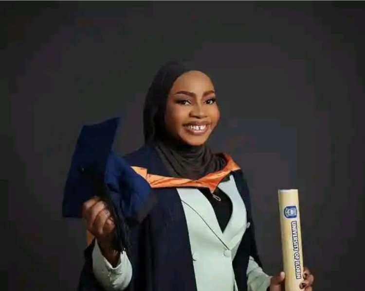 University of Ilorin Graduate Hamzat Heba Oyindamola Achieves 4.91/5.00 CGPA In Biomedical Engineering