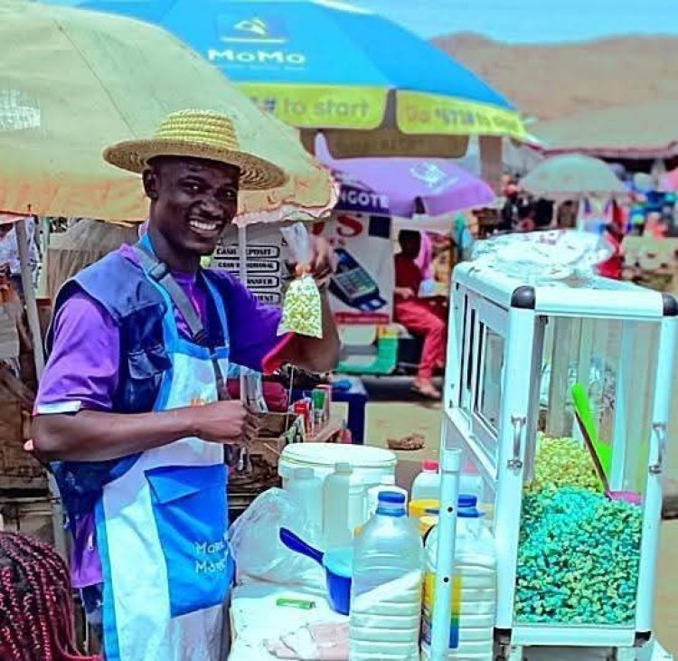 Meet Kaduna State Graduate Joel Masha Who Turns to Popcorn Entrepreneur, Defies Odds