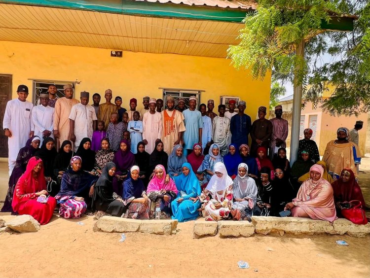 Khalifa Isyaku Rabiu University Students Visit Nassarawa Orphanage Home