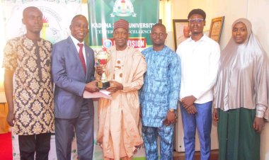 KASU Department of Estate Management Honored by Vice Chancellor