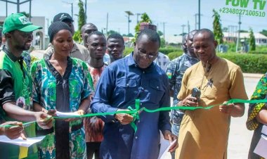 Federal University Wukari SUG President Attends Commissioning of VC Office Beautification Project