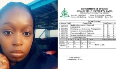 Meet Aisha Adamu A First-Class Trailblazing Graduate in Male-Dominated Field