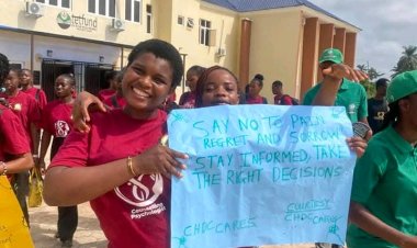 FUOYE Students Organize Counselling Awareness Walk to Promote Mental Wellness