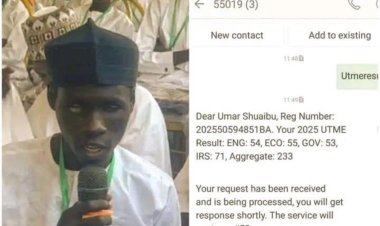 Meet Umar Shuaibu, A Blind Student Who Triumph in JAMB Examination