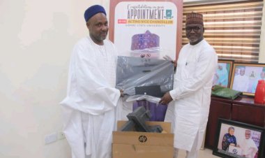 Gombe State University Receives Donation from Dr. Sambo Muhammad Umar