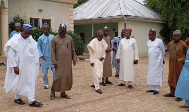 Gombe State University Pays Condolence Visit to Dr. Hassana Y. Bello