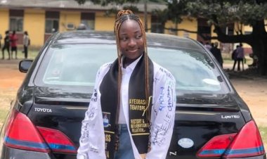 Lagos State University Graduate Miss Temitope Theresa Achieves Historic First Class Honours With 4.50 CGPA