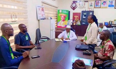 Pioneer Graduate Assistants Pay Courtesy Visit to FULAFIA Vice-Chancellor Prof. Shehu Abdul Rahman