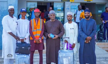 Aliko Dangote University of Science and Technology VC Returns from Hajj Pilgrimage
